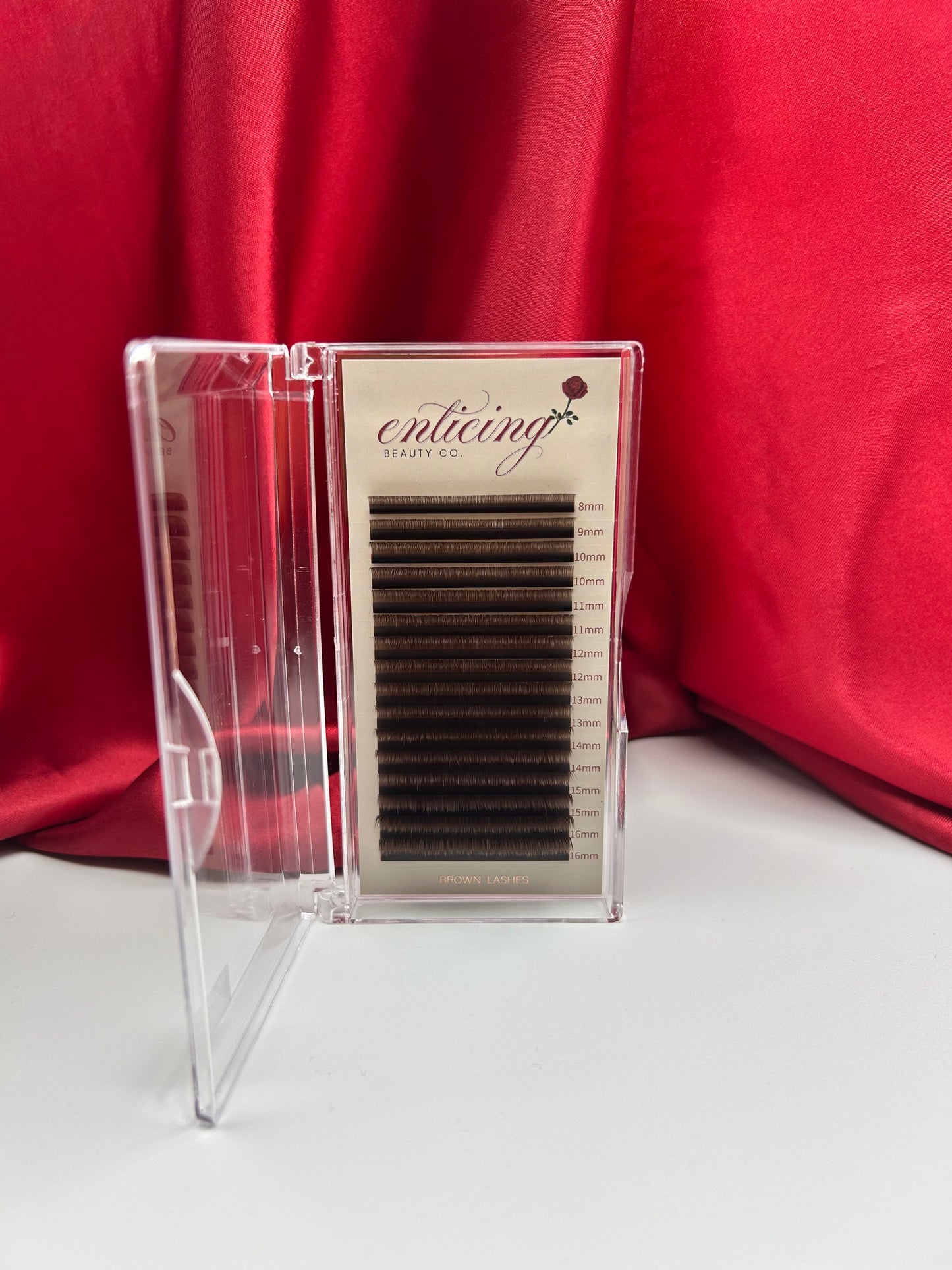 Brown Cashmere Mixed Tray Lash Extensions